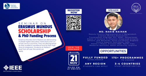 Erasmus Mundus Scholarship & PhD Funding Process